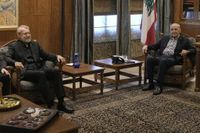 Lebanon says it rejects foreign intervention during visit by top Iranian official Ali Larijani