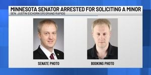 Minnesota Senate Calls For Justin Eichorn To Resign Following Arrest