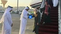 British Couple Freed by Taliban After Seven Months in Jail Arrive in Doha