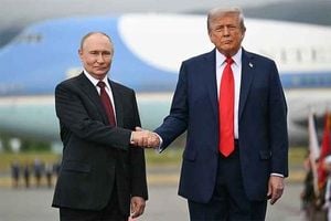 Trump And Putin Face Off In Alaska Summit