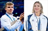 Léon Marchand et Cassandre Beaugrand dans le palmarès 30 Under 30 Europe sports et jeux de Forbes