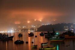 Şili'de Orman Yangınları Yayılırken En Az 24 Kişi Öldü