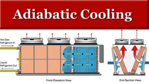 Innovative Adiabatic Systems Enhance AC Efficiency Amid Heat Waves