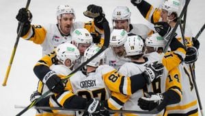 Sidney Crosby Leads Penguins To Victory Over Wild