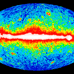 Gamma Ray Sky Map