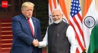 'Very warm conversation': PM Modi speaks with Trump; trade, defence in focus | India News - The Times of India