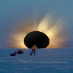 An Antarctic Total Solar Eclipse