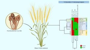 New Wheat Gene TaCAT2 Enhances Resistance To Fungal Disease