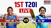 India Women vs Sri Lanka Women Live Score 1st T20I: Smriti Mandhana Out For 25, India 67/2