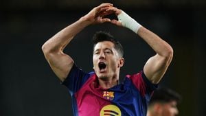 Lewandowski Leads 2024-25 UEFA Champions League Scoring Race