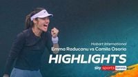 Highlights: Emma Raducanu claims first win of the season in straight sets at Hobart International