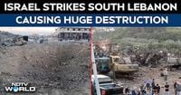 Video | Israel Strikes South Lebanon Causing Huge Destruction, Killing 1 And Wounding 7