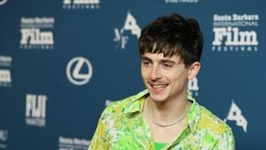 Kylie Jenner Supports Timothée Chalamet At Film Festival