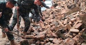 Gansu Earthquake Damages Thousands Of Homes In China