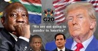 US boycott of G20 backfires, elevating SA’s global standing