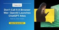 Don’t Call It A Browser War: OpenAI Launches ChatGPT Atlas