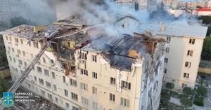 Russian Drone Strikes Ravage Ukraine Amid Peace Talks