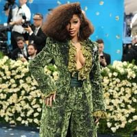 Cardi B Debuts New Hair and Eye Color in Met Gala 2025 Transformation