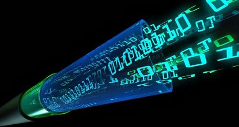 Elektronik Veri İletimi (İllustrasyon): Aslında görselde