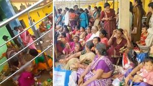 Stampede At Andhra Temple Leaves Nine Dead And Many Injured