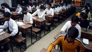 UP Board Exams 2025 Begin With Over 54 Lakh Students ParticipATING