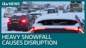 Heavy Snow Causes Major Train Disruptions