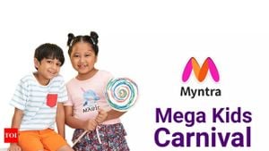 Myntra Birthday Blast Sale Offers Up To 70% Off Kids' Fashion