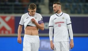 Anderlecht Falls 0-2 To Westerlo, Hopes For Title Dwindle