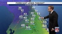 Let the cooldown begin. Below average temps, winds, and rip currents for Central Florida