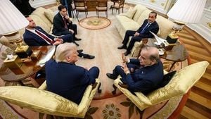 Trump Hailed As Peacemaker Amid India Pakistan Tensions