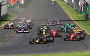 Norris And Leclerc Lead During Exciting Australian GP Practice Sessions