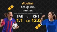 FC Barcelona Femenino vs. Chelsea FC Femenino: horario, dónde ver, pronósticos y cuadro