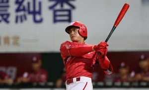 Nippon Ham And Uni-President Lions Clash In Taiwan Series