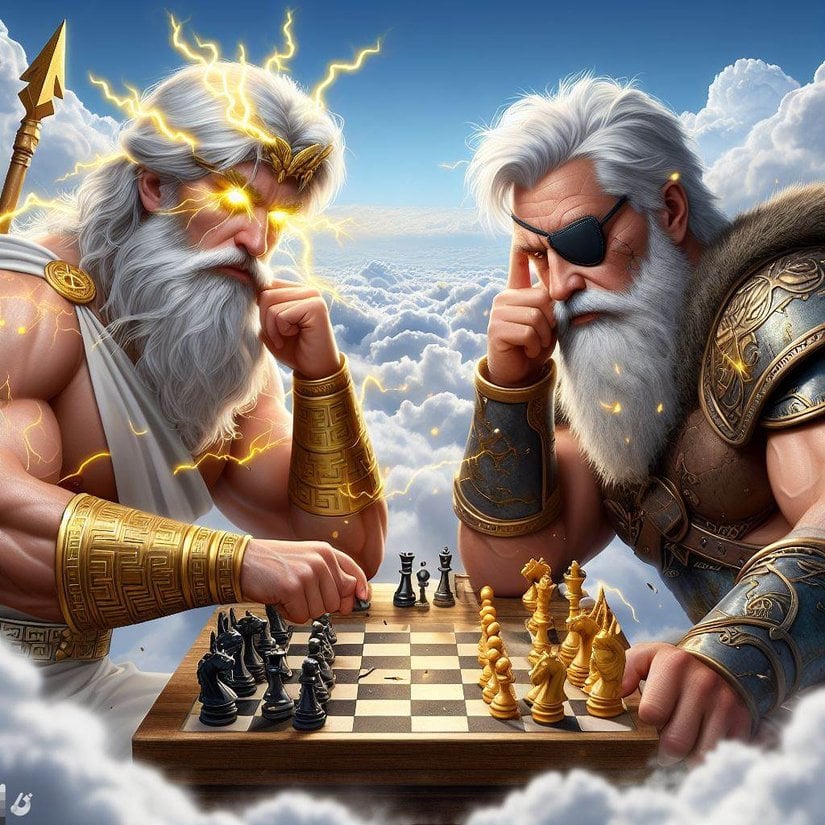 Yunan ve İskandinav tanrılarını tasvir eden yapay zeka çalışması