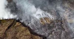 Wildfires Erupt In Peak District Amid Record Heatwave