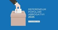 ReggioCal - Notizie - Referendum abrogativi del 8 e 9 giugno 2025 - Variazione temporanea ubicazione alcuni seggi elettorali