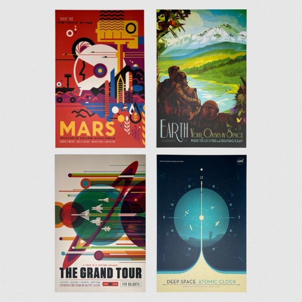 JPL - GELECEK ÖNGÖRÜLERİ Poster Serisi 1