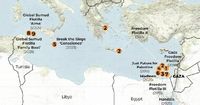 Map: Israel has attacked, intercepted all Gaza-bound flotillas since 2010