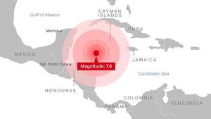 Magnitude 7.6 Earthquake Hits Caribbean, Tsunami Alert Issued