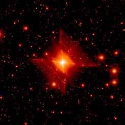 MWC 922: The Red Square Nebula