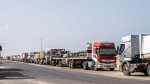 Aid Trucks Looted Amid Gaza Crisis