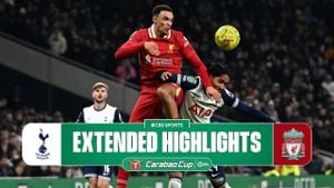 Liverpool Thrash Tottenham 4-0 To Reach Carabao Cup Final