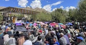 Violence Erupts In Ladakh As Protesters Clash With Police