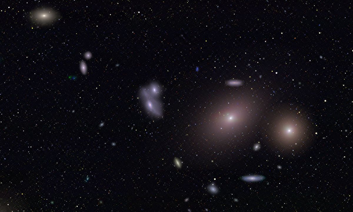 Markarian's Chain of Galaxies