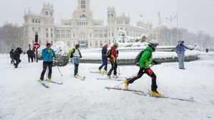 Madrid Prepares For Possible March Snowfall