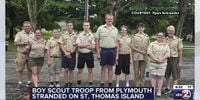 Plymouth Boy Scout Troop stranded in the Caribbean Sea after Hurricane Erin