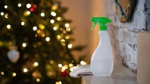 Cleaning Artificial Christmas Trees Inspires Holiday Debate