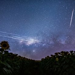  Starlink Satellite Trails over Brazil 