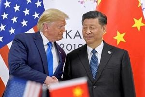 Trump Threatens Tariff Surge After China Curbs Exports