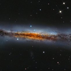  Edge-on NGC 3628 